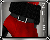 |LZ|X-Mas Boot Black Fur