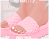 $K Platform Slippers