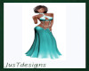 JT Teal Gown