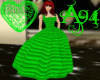 [A94] Glitter Gown Green