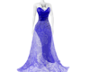 AR Flowing Dress Blue
