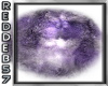 Purple Ballroom Fur Rug