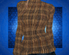 Brown plaid sweater