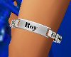 *F Silver Bracelet  Roy