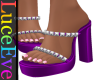 Purple Seray Sandals