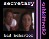 secretary-bad behavior