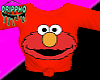 Red Elmo Crop Top