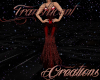 (T)Mid Gown Vampire Red