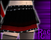 R: Red Rocker Mini Skirt