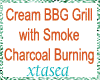 Cream BBQ Grill Animated