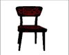 blood rose kissing chair