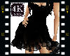 4K Short Black Dress