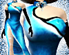 Sexy Chinese Dress BLUE