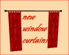 NEW WINDOW CURTAINS