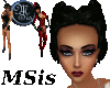(MSis)Twisted Black UpDo