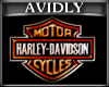 A Harley Davidson Sticke