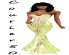 C50  Yellow Ball gown