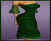 Eden Green Silk Dress