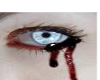 Blood tears sticker