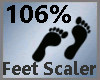 Feet Scaler 106% M