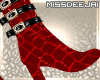 *MD*Reptile Boots|Red