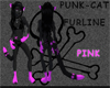 Punk-cat PINK tail