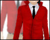 Red Jacket w/ Black Tie.