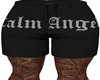 Calm Angel Tat Shorts