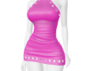 B&T Pink Leather Dress