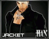 [H]Leather Jacket*BLK