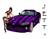 Purple Dodge Viper Car