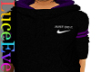Purple Just Do It Hoodie
