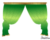Elf Green Curtain