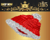 Red Furry Beanie