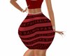 Balm Pencil Skirt Red