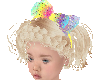 Kids RainBow Hair Bow