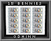 ᛟ 15 Bennies Framed