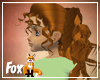 Fox~ Real Red Curly Back