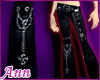 Leather Chained Pants