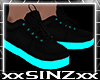 Neon Glow Blue Kickz