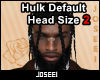Hulk Default Head Size 2