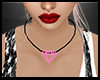 [E] Pink Diamond Necklac