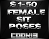 !C! - Female Sit Poses