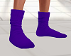 DS Men Long Socks Purple