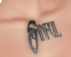 Sinful Neck Tattoo Fem#