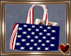 T♥ Patriotic Beach Bag