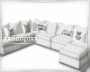 SCR.White Sectional Sofa