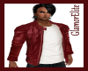 Red Leather Jacket~STONE