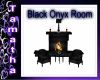 black onyx fireplace 