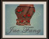 JF BLK NETTED ROSE BOOTS